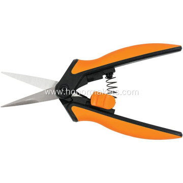 Orange/Black  hot sale garden Pruning Snip pruning shears scissors for flowers/garden tree
